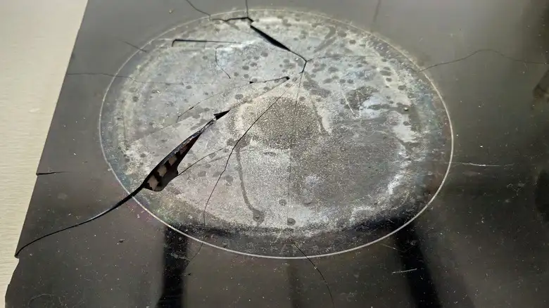 how to repair scratched glass cooktop