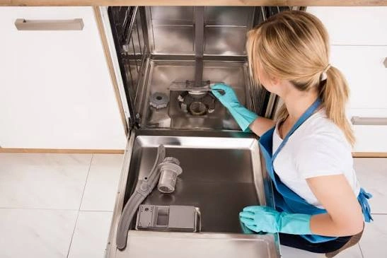 how to clean frigidaire dishwasher