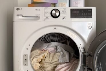 Dryer getting hot but not drying clothes.